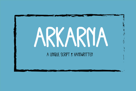 Arkarna: A Playful Font for Memorable Branding