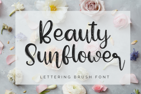 Beauty Sunflower: The Perfect Font for Your Brand’s Visual Identity