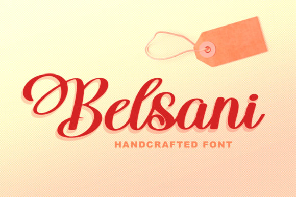 Belsani: A Handwritten Font for Editorial Elegance
