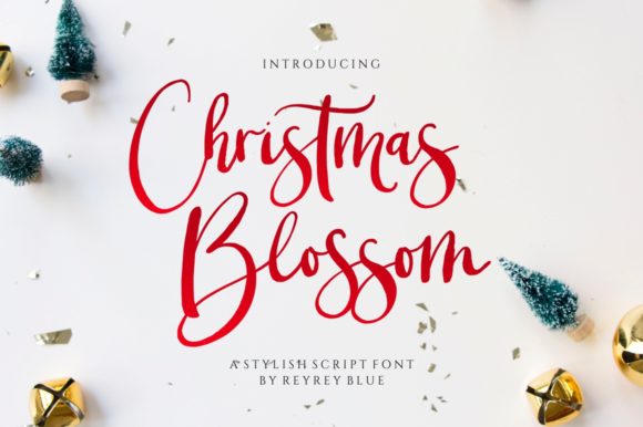 Christmas Blossom: A Font That Elevates Your Brand