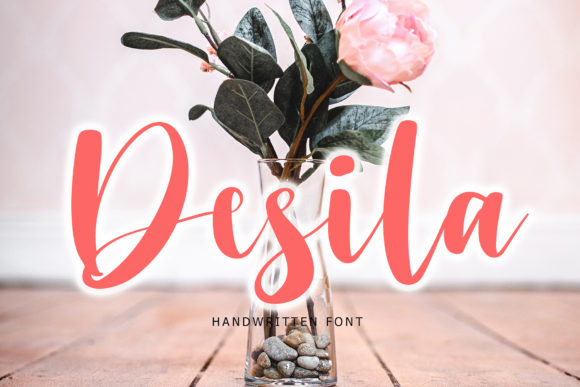 Desila: A Script Font for Editorial Design and Branding
