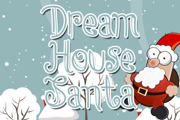 Dream House Santa: A Script Font for Memorable Branding