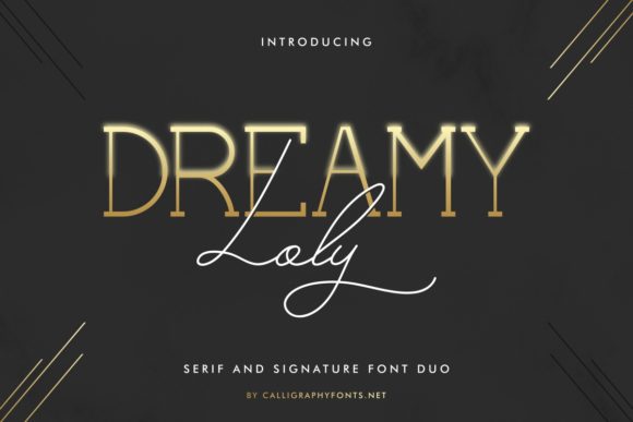 Dreamy Loly: A Font for Campaigns That Speak with Style