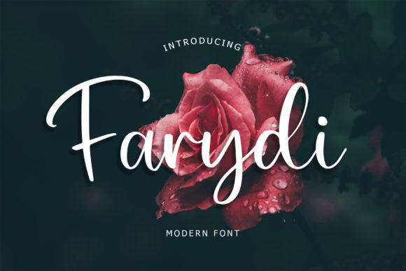 Farydi: A Script Font That Elevates Digital Branding