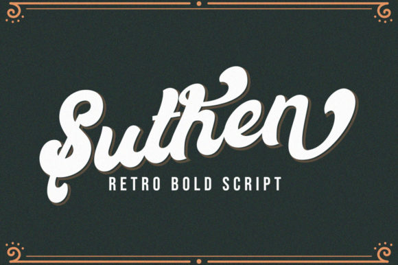 Font Choice That Speaks Volumes: Suthen in Action