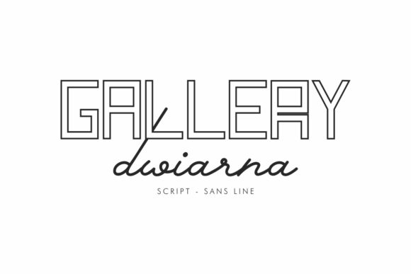 Gallery Dwiarna: A Font That Speaks in Two Voices