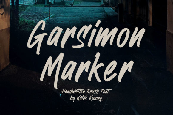 Garsimon Marker: A Timeless Script Font for Editorial Design