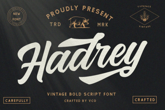 Hadrey: A Font That Breathes Life into Handmade Creations