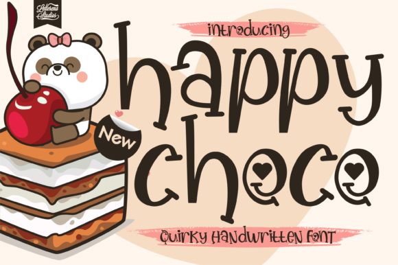Happy Choco: A Playful Script Font for Editorial Design