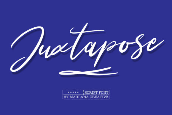 Juxtapose: A Script Font That Elevates Campaign Design