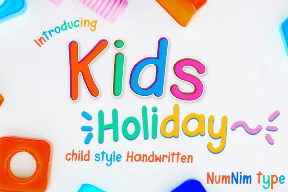 Kids Holiday: A Playful Font for Branding Joy