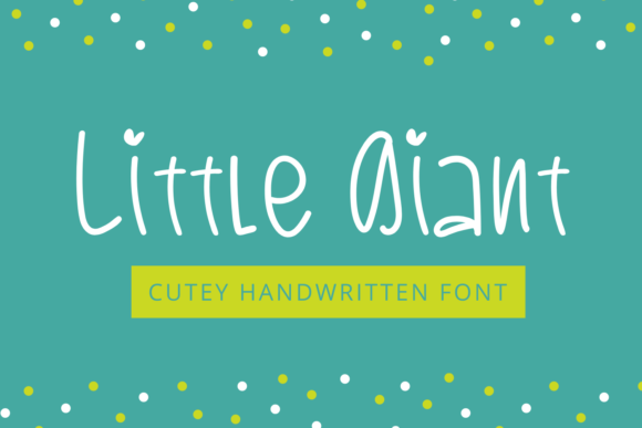 Little Giant: A Font That Speaks in Curves
