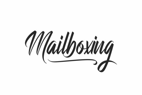 Mailboxing: A Versatile Font for Creative Branding