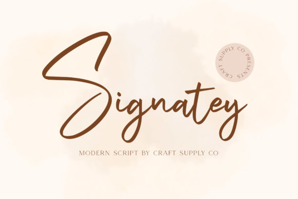 Signatey: The Handwritten Font That Elevates Your Digital Brand