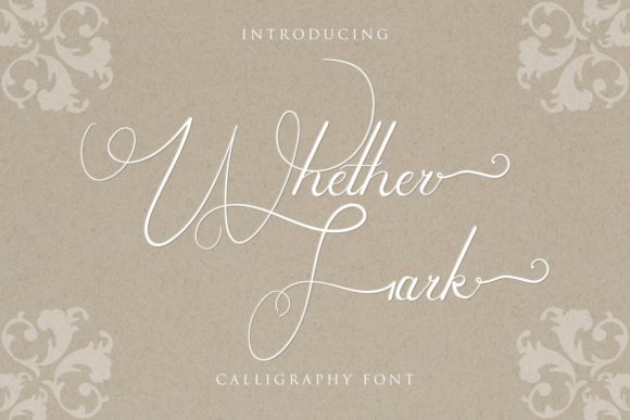 Whether Fark: A Script Font for Digital Design