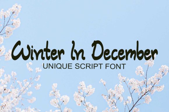 Winter in December: A Font That Adds Warmth to Your Brand